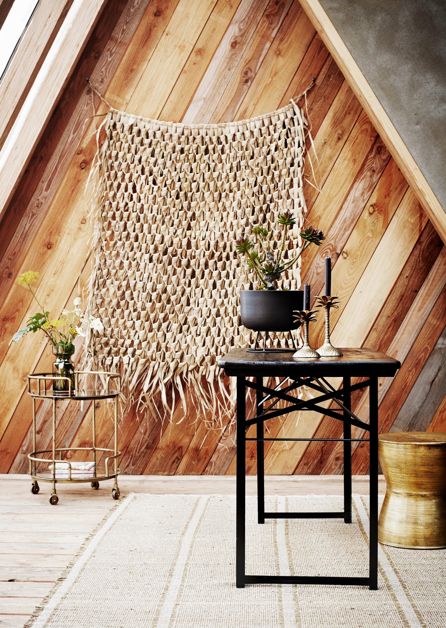 Woven Palm Wall Hanging L - Flo & Joe